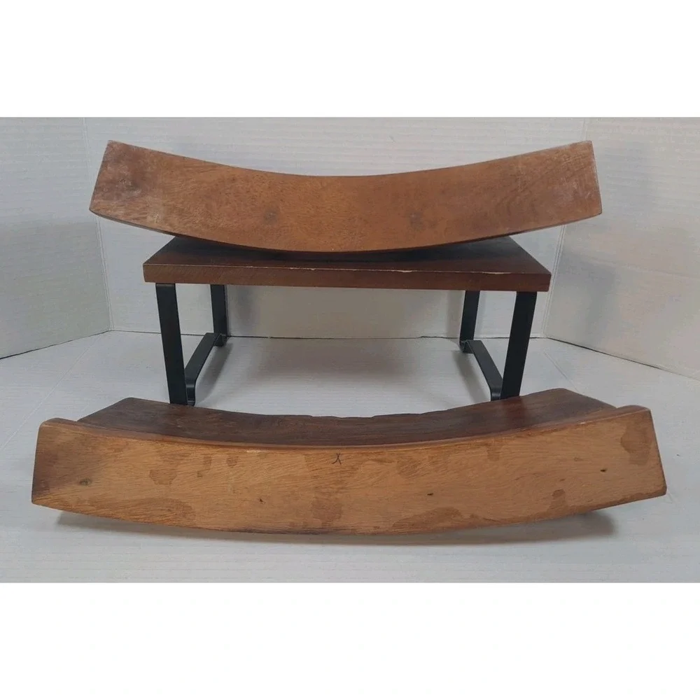 Pair Of Hand Carved 15